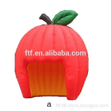 2015 fashion inflatable apple tent